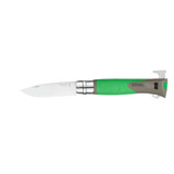 Zakmes N°12 Explore, Opinel, groen, tekentang, doos