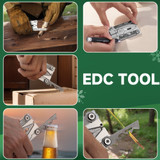 Outil multifonctions, Nextool, outil EDC Silver Blade, 14f, acier inoxydable, dans sa boîte