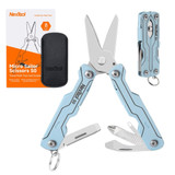 Outil multifonctions, Nextool, Micro Sailor Scissors S0, bleu, 8f, ds