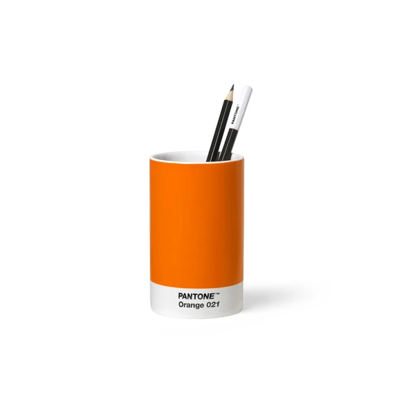 Pennenhouder, Pantone, porselein, Ø68x68x185mm, doos