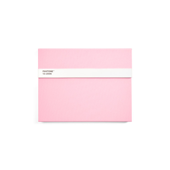 Blanco notitieboekje, Pantone, met pen, Light Pink 13-2006