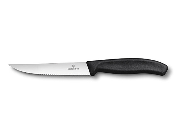 Pizza-/steakmes 2x,Victorinox, Swiss Classic Gourmet, kartel, 12cm