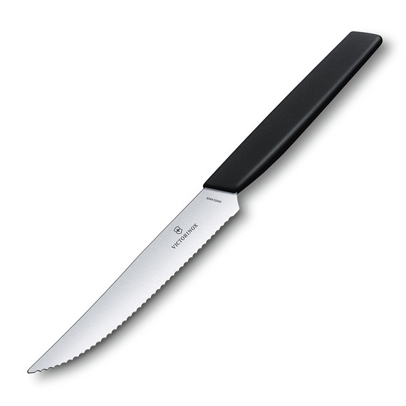 Couteau à pizza/steak, Victorinox, Swiss Modern, 12cm, dentelé