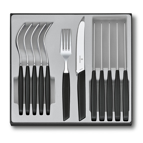 Ensemble de couverts 12 pièces, Victorinox, Swiss Modern, avec couteau de table