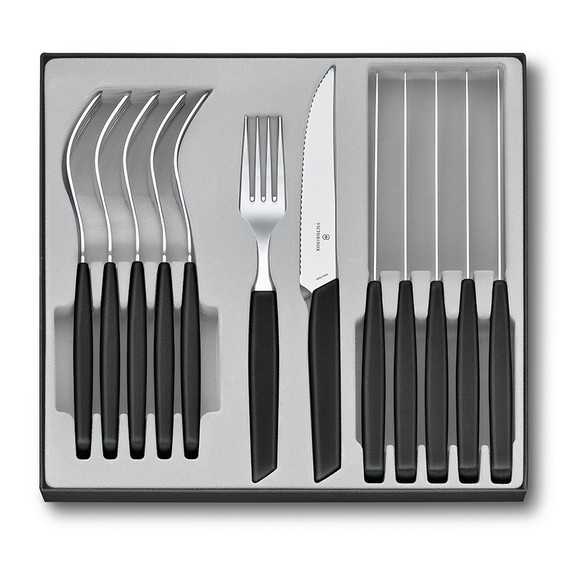 Ensemble de couverts 12 pièces, Victorinox, Swiss Modern, avec couteau à steak