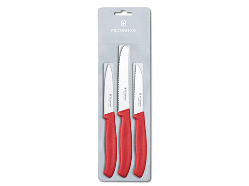 Set de couteaux 3 pièces, Victorinox, Swiss Classic, étui