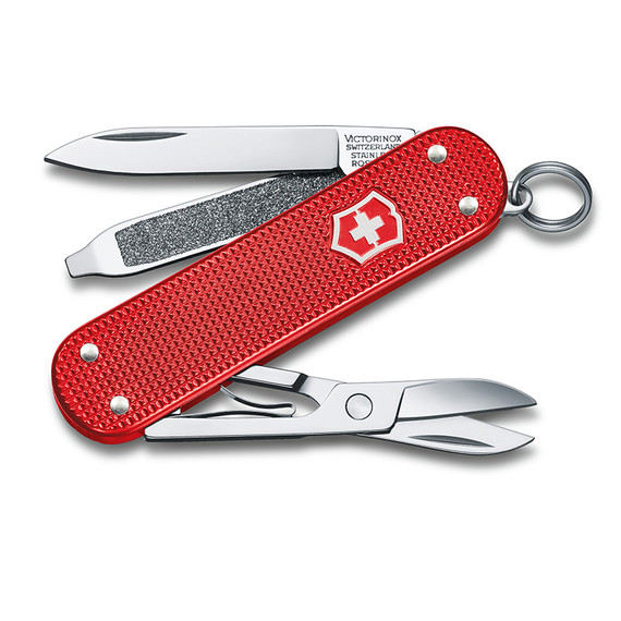 Couteau de poche, Victorinox, Classic Alox, 5 fonctions