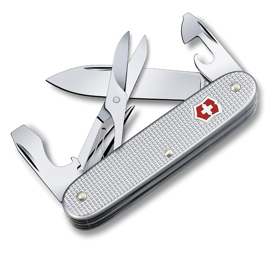 Couteau de poche, Victorinox, Pioneer X Alox, 9 fonctions