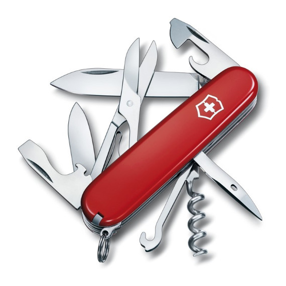 Couteau de poche, Victorinox, Swiss Army, Climber Colors, 14 fonctions 