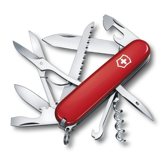 Couteau de poche, Victorinox, Swiss Army, Huntsman Colors, 15 fonctions 