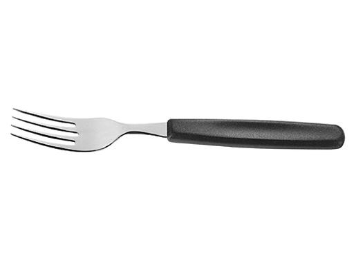 Fourchette de table, Victorinox, acier inoxydable/PP noir