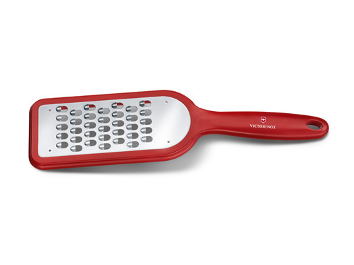 Keukenrasp, Victorinox, grof, rvs/rood ABS, doos