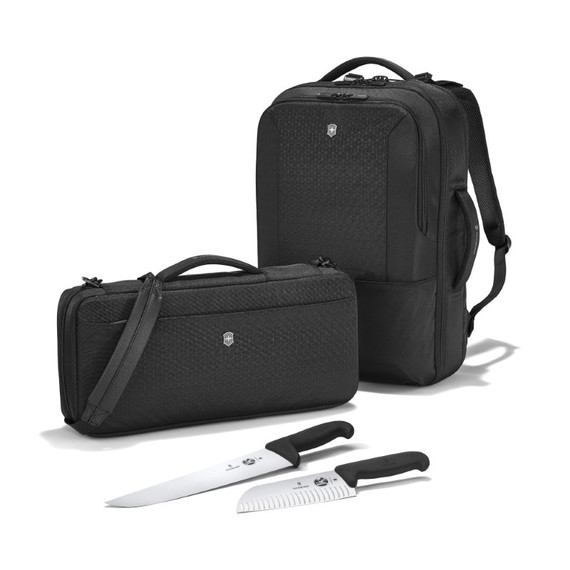 Sac à dos pour couteaux 15 pièces, Victorinox, noir, polybag