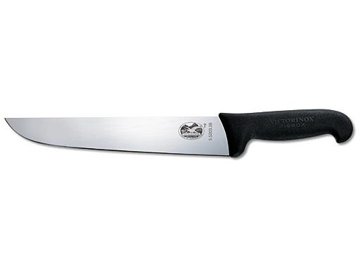 Blockknife,Victorinox,acier inoxydable/fibrox noir,droit