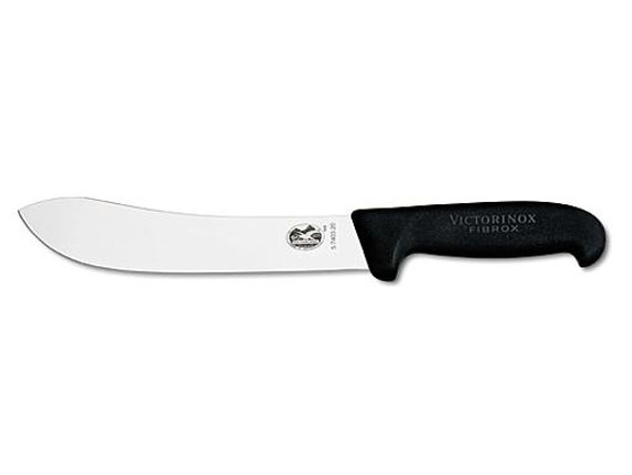 Blokmes,Victorinox,rvs/zwart fibrox,gebogen, 20cm