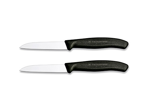 Couteau à légumes/éplucher 2pcs,Victorinox,SwissClassic,droit,peau