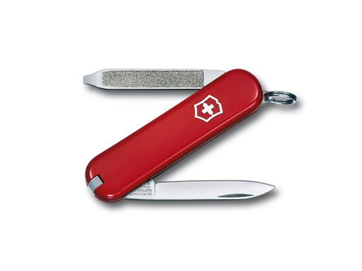 Couteau de poche, Victorinox, Escort, 6 funct, rouge