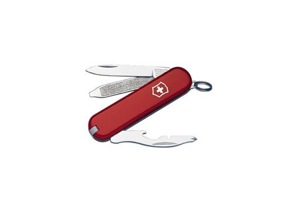 Couteau de poche,Victorinox,Rallye,9 fonctions,rouge