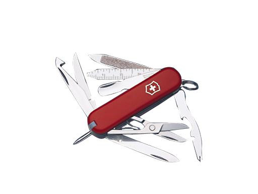 Couteau de poche, Victorinox, MiniChamp, 18 fonctions, rouge