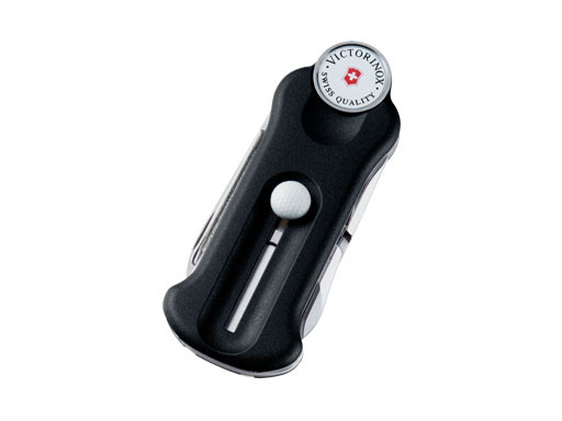 Outil de golf,Victorinox,10fonctions,nylon noir