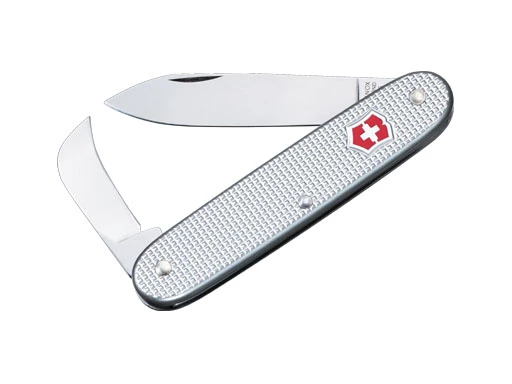 Zakmes,Victorinox,Pioneer,2funct.,zilver alox