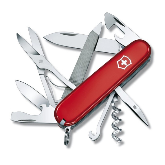 Zakmes, Victorinox, SwissArmy, Mountaineer, 18funct., rood