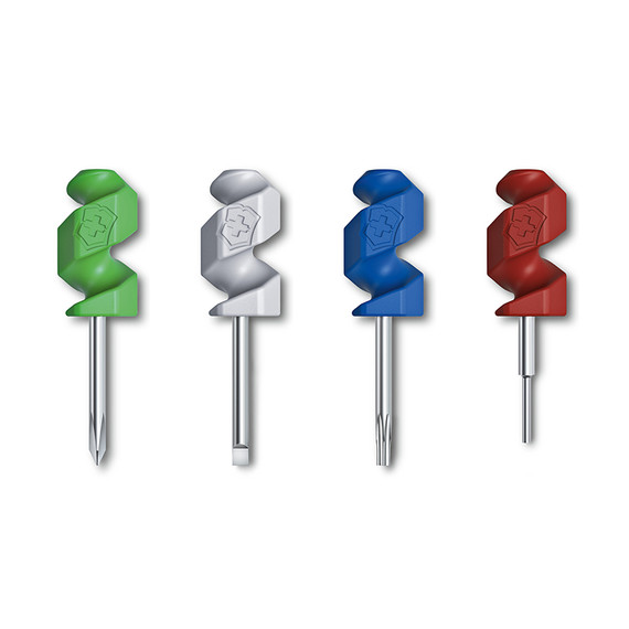 Mini tool set, Victorinox, 4-delig, multicolor, blister