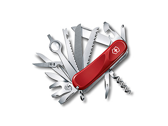 Zakmes, Victorinox, Evolution28, 23funct, 2 lock, rood