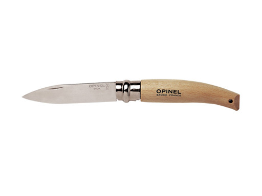 Zakmes N°08, Opinel, Garden, spits, RVS/Beuk