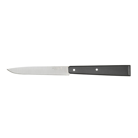 Couteau de table N°125 Pro, Opinel, Bon Appétit+ Grey, 12pcs, POM