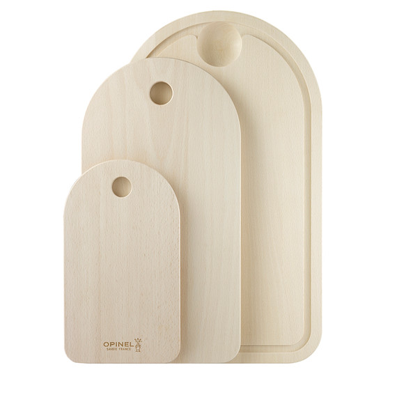 Planche à découper, Opinel, La Grande, 470x275x27mm, hêtre, boîte