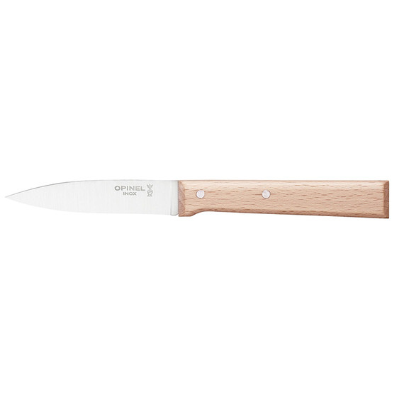 Officemes N°126, Opinel Parallèle, 8cm, RVS/beukenhout, doos