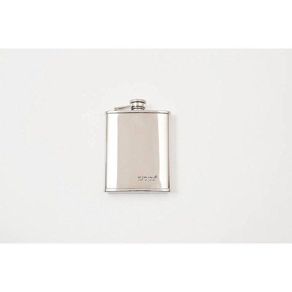 Zakfles,Zippo,rvs,hoogglans,inh.177ml,afm.95x120x20mm
