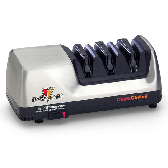 Messenslijpm.,ChefsChoice,15XVTrizor,zilver,75W