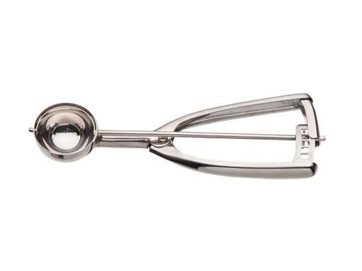 Portioneerlepel, Sabatier, 18/8rvs, 1ltr=40bollen, blister