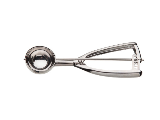 Cuillère à portionner, Sabatier, acier inoxydable 18/8r, 1ltr=30 boules, blister