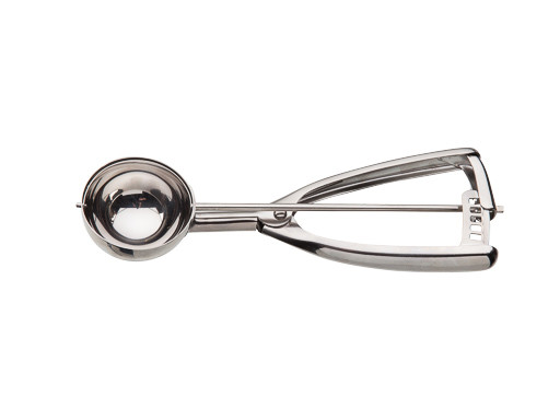 Portioneerlepel, Sabatier, 18/8rvs, 1ltr=20bollen, blister