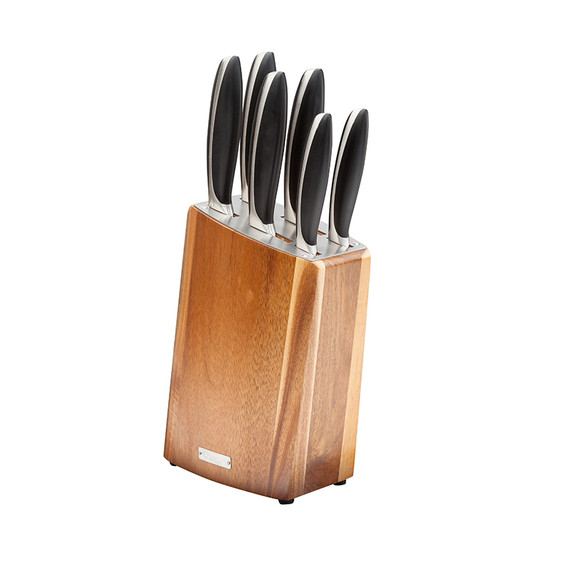 Messenblok, Diamant Sabatier, Tension, 6-dlg, Acacia, doos