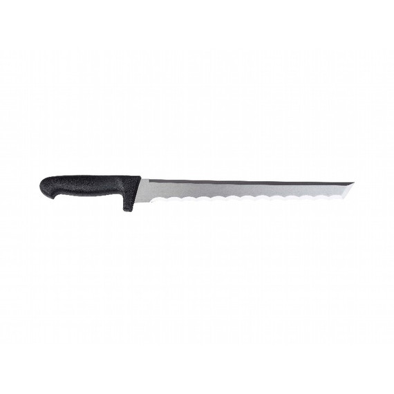 Isolatiemateriaalmes, Homey's, 33cm, RVS/PP, golf, etui