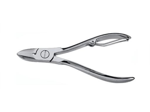 Nageltang, Homeij, gesmeed/rvs, rolveer, etui