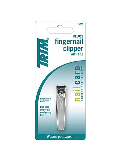 Coupe-ongles, Trim, deluxe, chromé, lime, blister