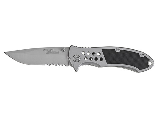 Couteau de poche, Homey's, NightHawk, acier inoxydable mat, manche G10, étui