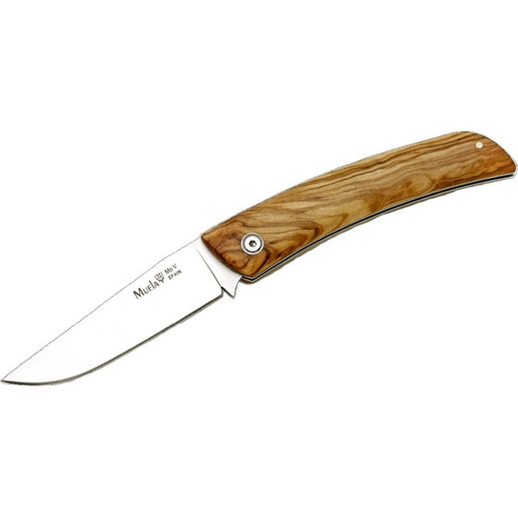 Couteau de poche,Muela,MoV acier inoxydable / bois d'olivier