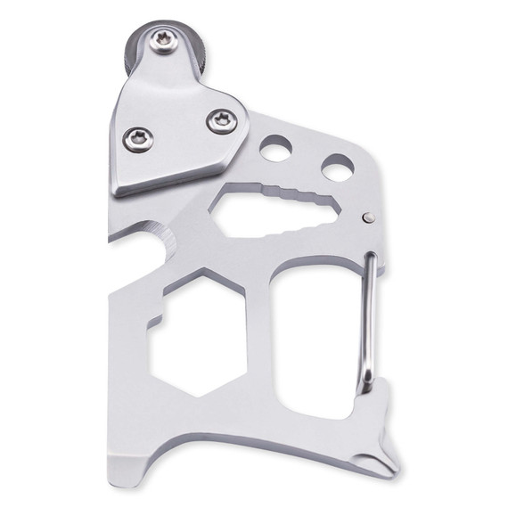 Survivaltool, Herbertz, 6f, zilver, RVS, etui