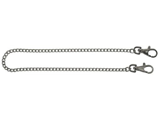 Zakmesketting, Homey's, verchr, 2 karabijnh., zb