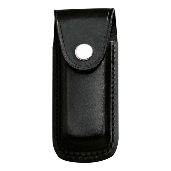 Riemetui, Herbertz, zwart leer, 11cm, knop, doos