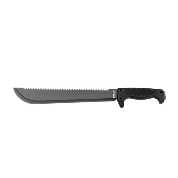Machete, Homey's, kartel, rubber/zwart staal, etui Machete, Homey's, kartel, rubber/zwart staal, etui