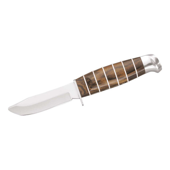 Couteau d'extérieur pour enfants, Herbertz, acier inoxydable/bois, étui, boîte