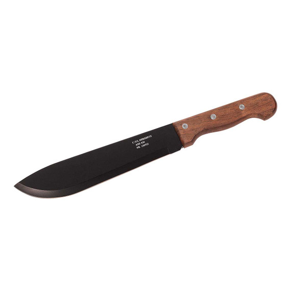 Machette, Herbertz, 25cm, acier inoxydable/bois, étui en nylon, boîte