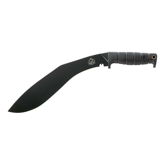 Kukri, PUMA TEC, noir. Acier inoxydable/Caoutchouc, 31cm, boîte